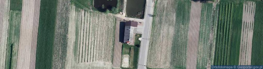 Zdjęcie satelitarne OSP w Zosinie