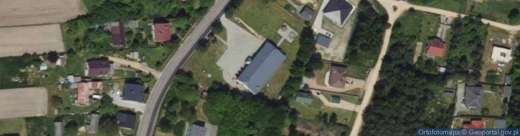 Zdjęcie satelitarne OSP w Zrębicach