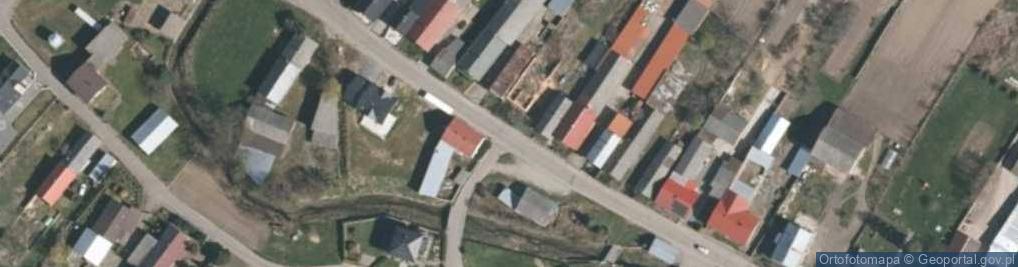 Zdjęcie satelitarne OSP w Zubrzycach