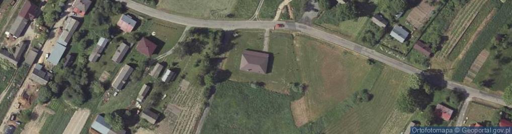 Zdjęcie satelitarne OSP w Żurawiu