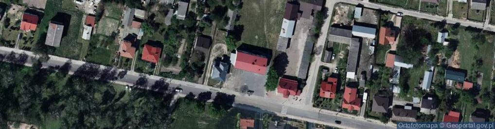 Zdjęcie satelitarne OSP w Żyrzynie