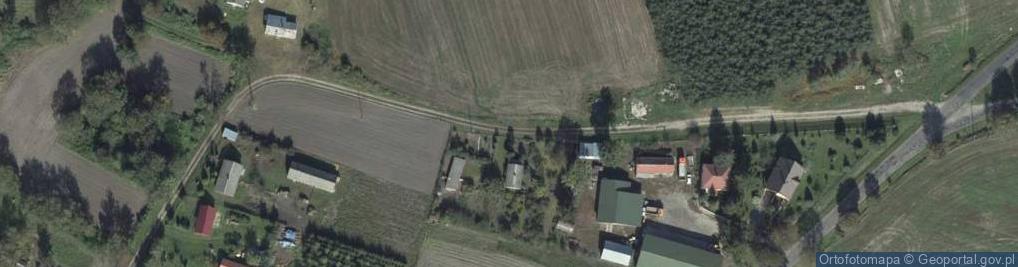 Zdjęcie satelitarne OSP we Wronowicach