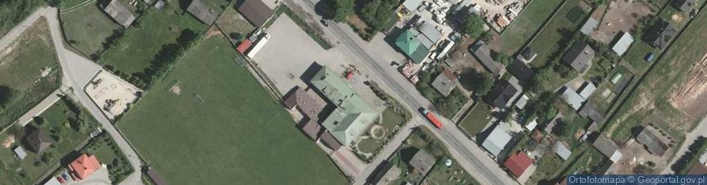 Zdjęcie satelitarne OSP Zarzecze