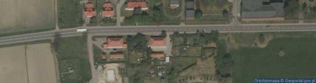 Zdjęcie satelitarne OSP Zawada
