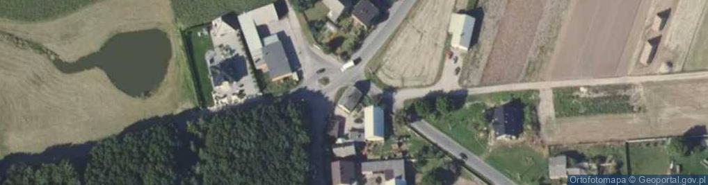 Zdjęcie satelitarne OSP, Żurawiniec