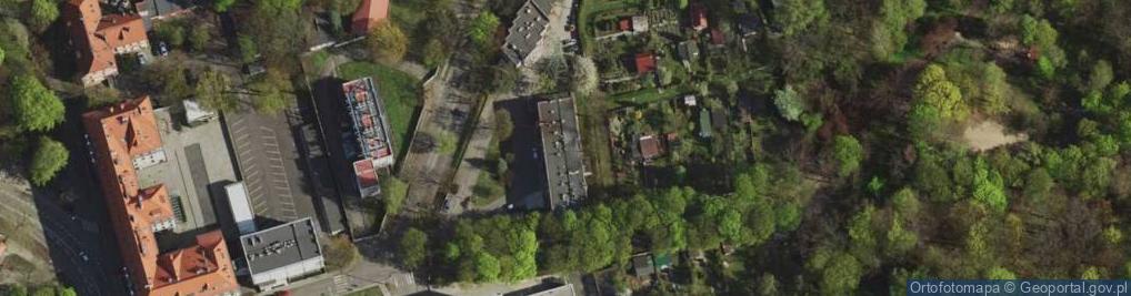 Zdjęcie satelitarne Ośrodek Badań i Kontroli Środowiska