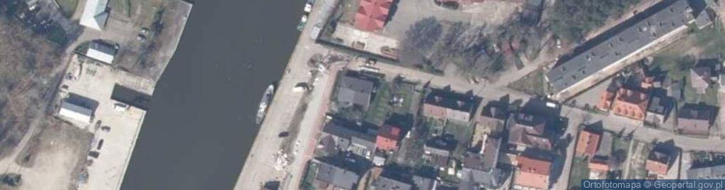 Zdjęcie satelitarne Ośrodek Kolonijno-Wczasowy BEATA / FIORD