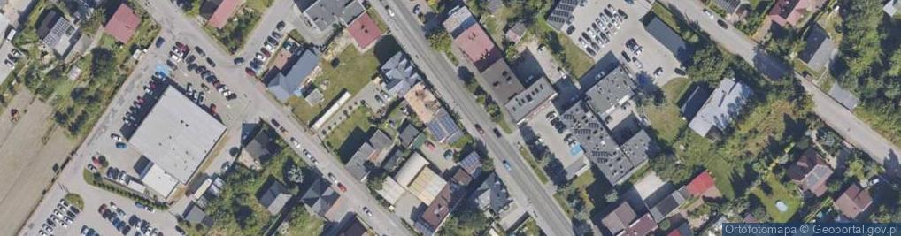 Zdjęcie satelitarne Ośrodek Kształcenia Wielozawodowego Alfa Kokoszka J Kokoszka D S