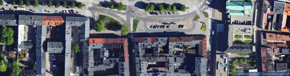 Zdjęcie satelitarne Ośrodek Kursowego Szkolenia Kierowców Adrom