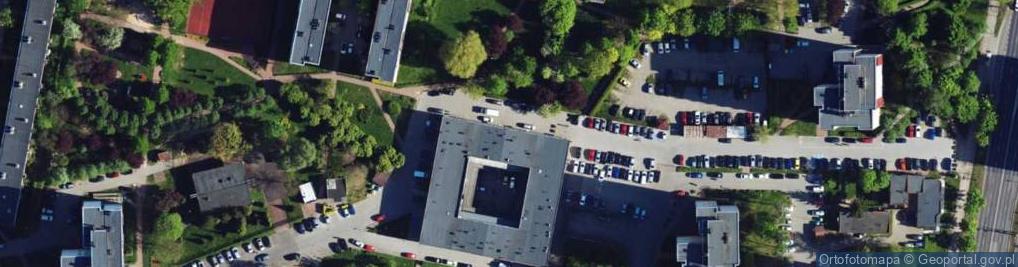 Zdjęcie satelitarne Ośrodek Kursowego Szkolenia Kierowców