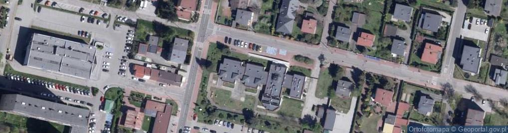 Zdjęcie satelitarne Ośrodek Leczniczo Rehabilitacyjny Dla Dzieci Niepełnosprawnych Ruchowo i Umysłowo im Jana Pawła II w Rybniku