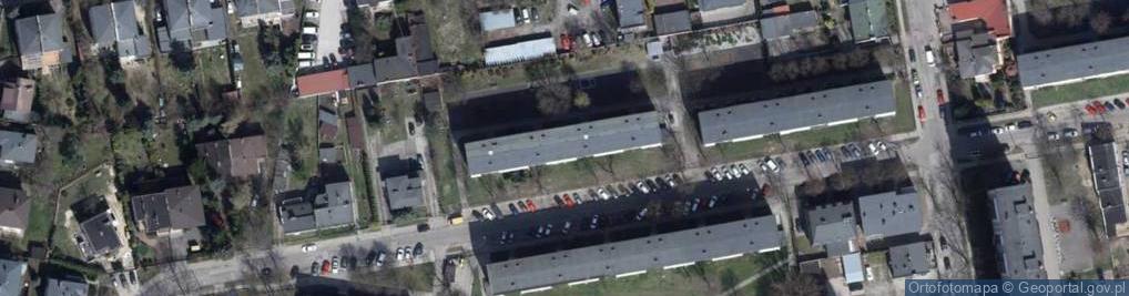 Zdjęcie satelitarne Ośrodek Nadzoru i Szkolenia BHP DR Inż