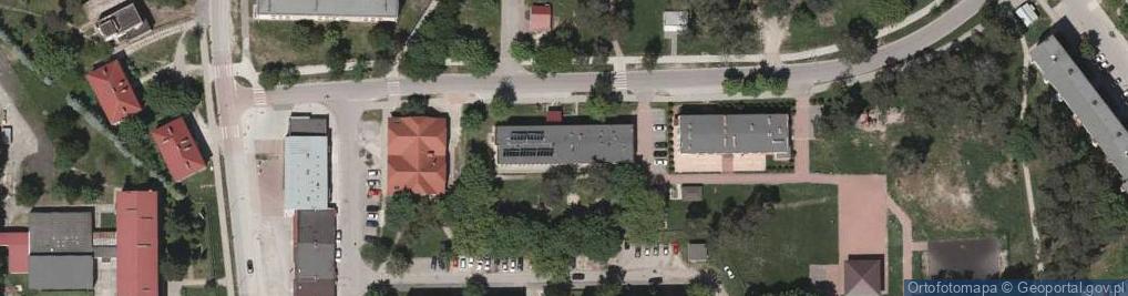 Zdjęcie satelitarne Ośrodek Pomocy Społecznej w Gorzycach