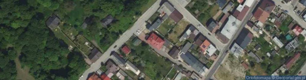 Zdjęcie satelitarne Ośrodek Pomocy Społecznej w Pilicy