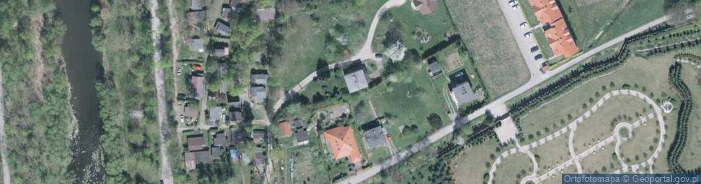 Zdjęcie satelitarne Ośrodek Psychologiczno Terapeutyczny Tęcza Beskidzka Aleksandra i Roman Czyż
