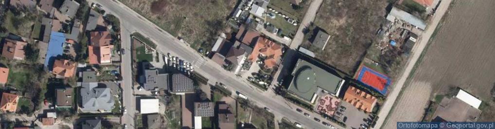 Zdjęcie satelitarne Ośrodek Sportu i Rekreacji Falenica Towarzystwa Krzewienia Kultury Fizycznej