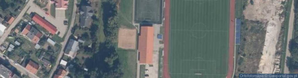 Zdjęcie satelitarne Ośrodek Sportu i Rekreacji w Nowym Stawie