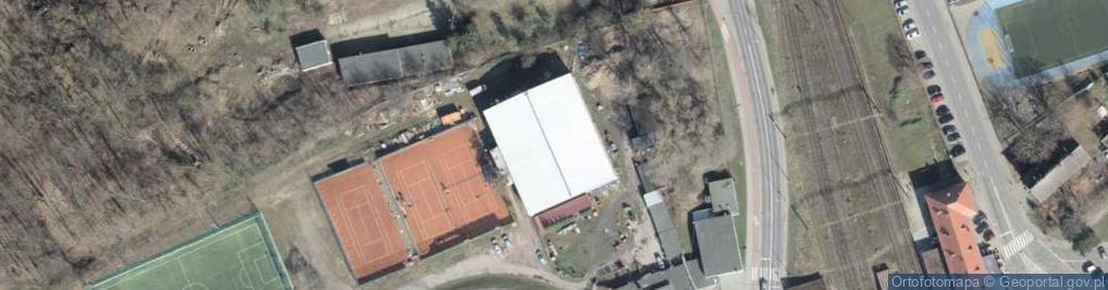 Zdjęcie satelitarne Ośrodek Sportu i Rekreacji w Policach