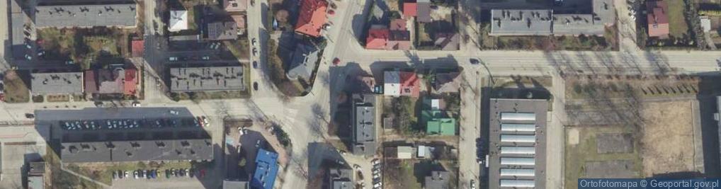 Zdjęcie satelitarne Ośrodek Szkolenia Kierowców Dakar Edyta Gawlik