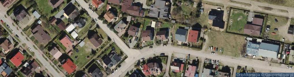 Zdjęcie satelitarne Ośrodek Szkolenia Kierowców Drogowskaz
