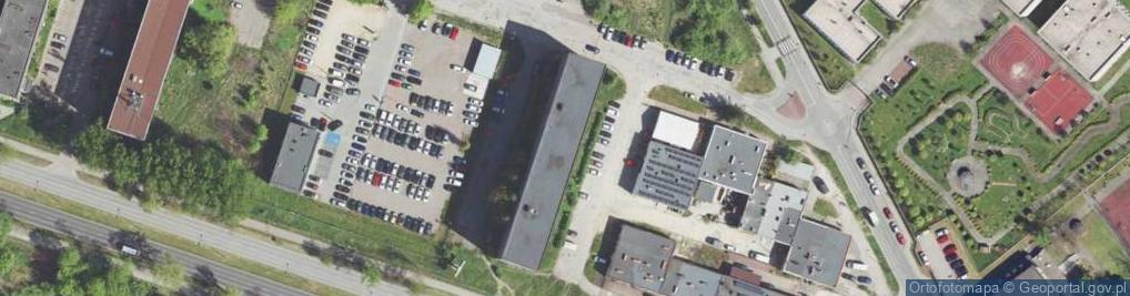 Zdjęcie satelitarne Ośrodek Szkolenia Kierowców Eden Solich Anna Zieliński Edward