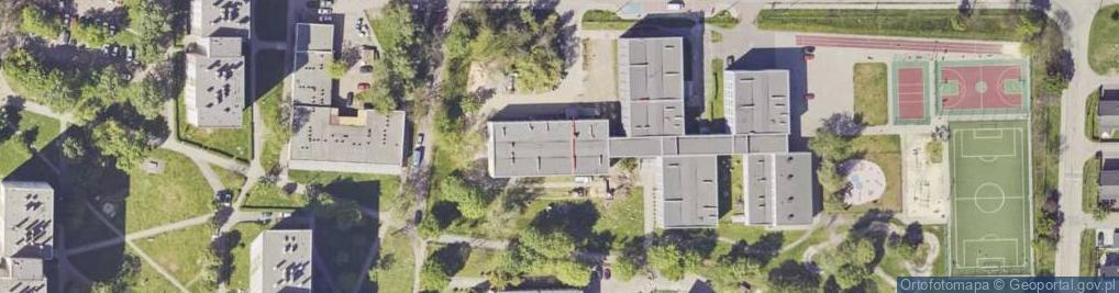 Zdjęcie satelitarne Ośrodek Szkolenia Kierowców Galpol