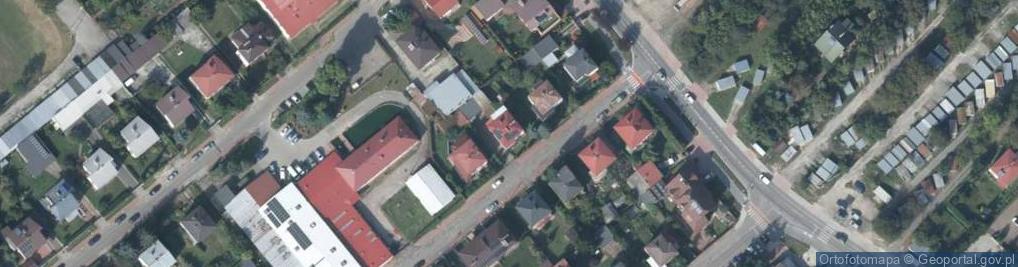 Zdjęcie satelitarne Ośrodek Szkolenia Kierowców Kat B Wiesław Wiesław Chałabis