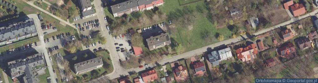 Zdjęcie satelitarne Ośrodek Szkolenia Kierowców Kodex