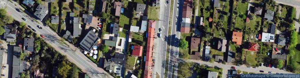 Zdjęcie satelitarne Ośrodek Szkolenia Kierowców Lider