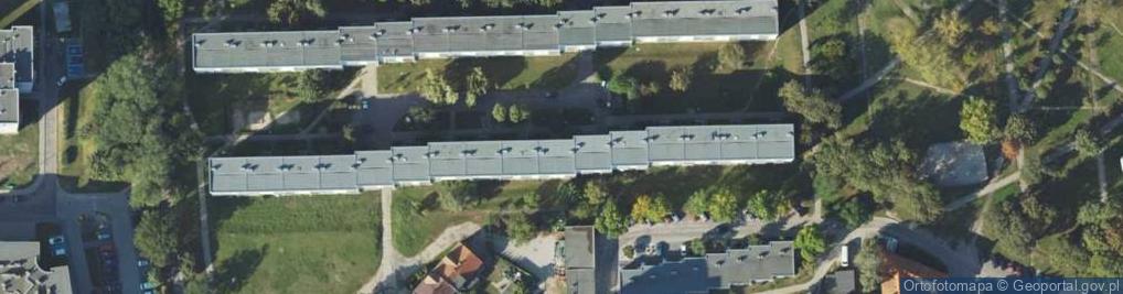 Zdjęcie satelitarne Ośrodek Szkolenia Kierowców Majskow