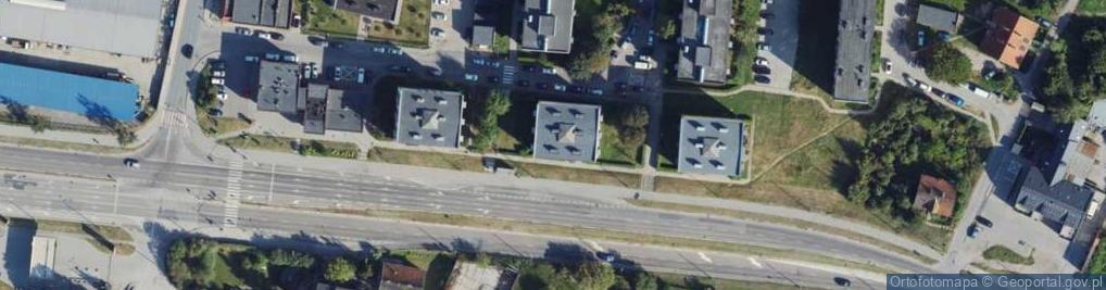 Zdjęcie satelitarne Ośrodek Szkolenia Kierowców Nauka Jazdy Falken