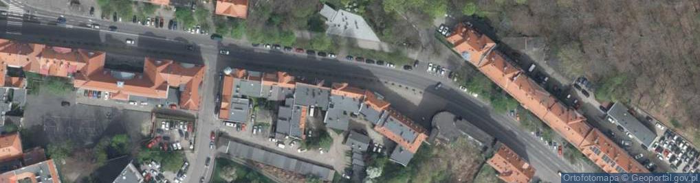 Zdjęcie satelitarne Ośrodek Szkolenia Kierowców Olgierd Krzywda