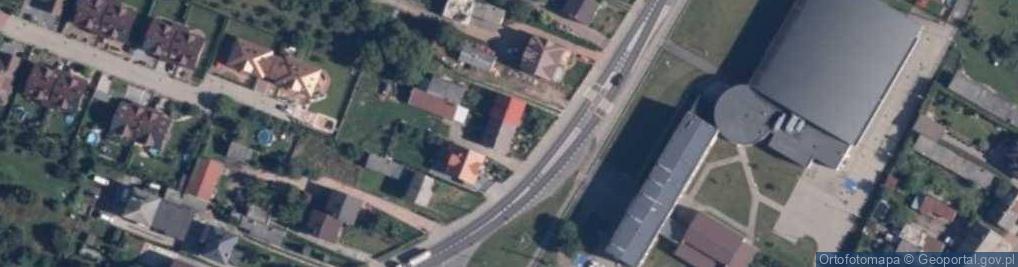 Zdjęcie satelitarne Ośrodek Szkolenia Kierowców Pilot