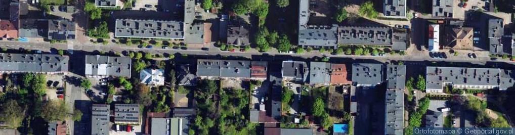 Zdjęcie satelitarne Ośrodek Szkolenia Kierowców Prekursor Tomasz Szczepanik