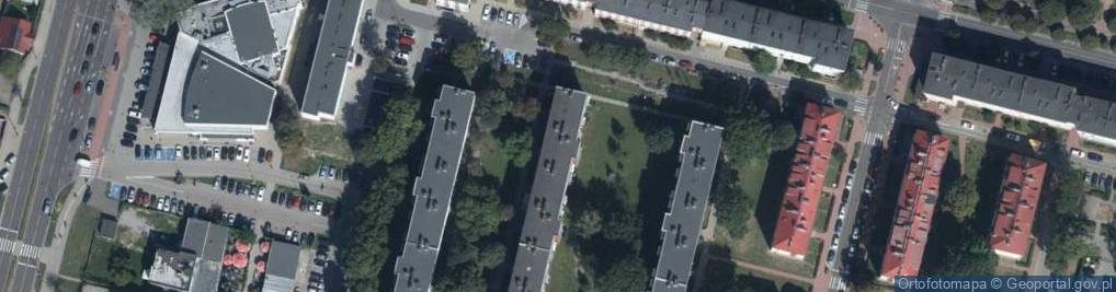 Zdjęcie satelitarne Ośrodek Szkolenia Kierowców R A i D E R Mariusz Krawiec