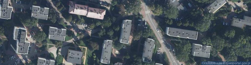 Zdjęcie satelitarne Ośrodek Szkolenia Kierowców Rajder
