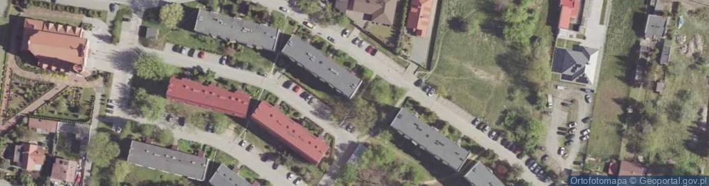 Zdjęcie satelitarne Ośrodek Szkolenia Kierowców Reflex