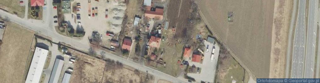 Zdjęcie satelitarne Ośrodek Szkolenia Kierowców Roman Urban