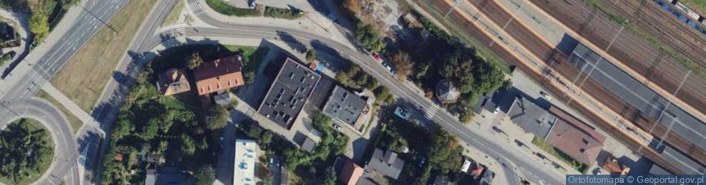 Zdjęcie satelitarne Ośrodek Szkolenia Kierowców Sokół
