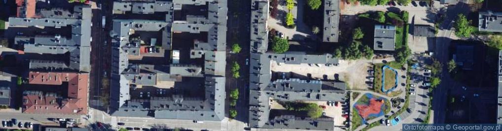 Zdjęcie satelitarne Ośrodek Szkolenia Kierowców Sukces