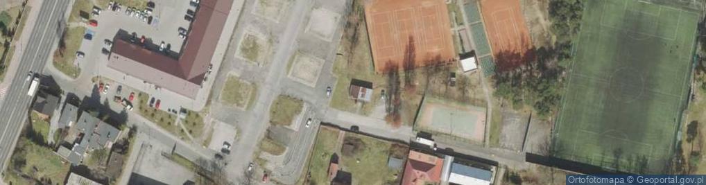 Zdjęcie satelitarne Ośrodek Szkolenia Kierowców Zdziś