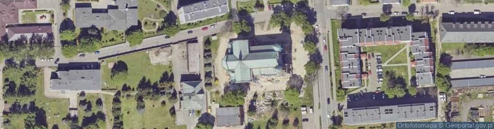Zdjęcie satelitarne Ośrodek Szkolenia Kierowców - Zielony Listek mgr Daniel Słowik