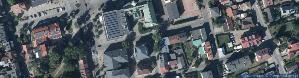 Zdjęcie satelitarne Ośrodek Szkolenia Kierowców