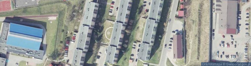 Zdjęcie satelitarne Ośrodek Szkolenia Kierowców