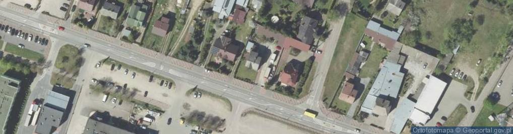 Zdjęcie satelitarne Ośrodek Szkolenia Kierowców