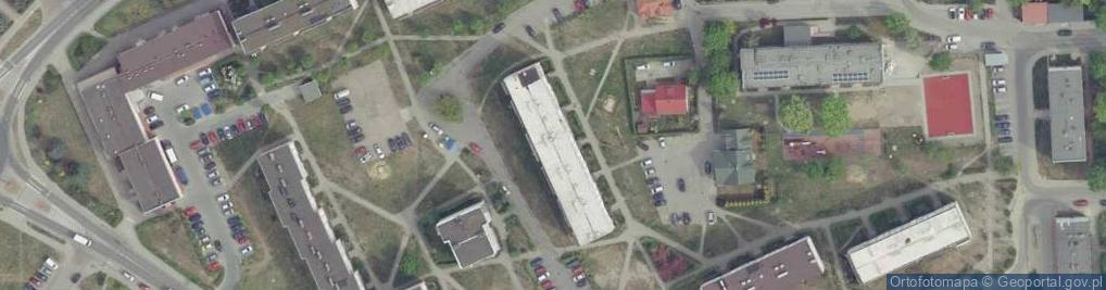 Zdjęcie satelitarne Ośrodek Szkolenia Kierowców