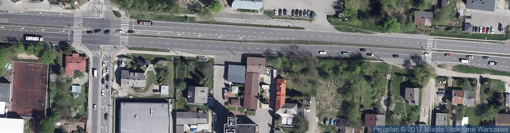 Zdjęcie satelitarne Ośrodek Szkolenia Kierowców