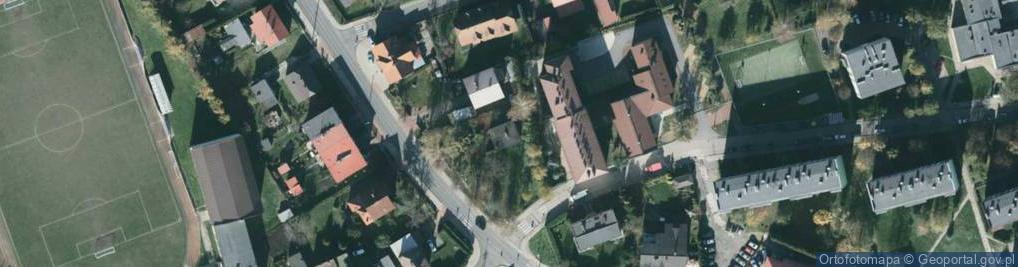 Zdjęcie satelitarne Ośrodek Szkolenia Kierowców