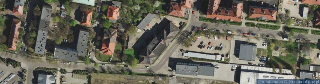 Zdjęcie satelitarne Ośrodek Szkolenia Kierowców