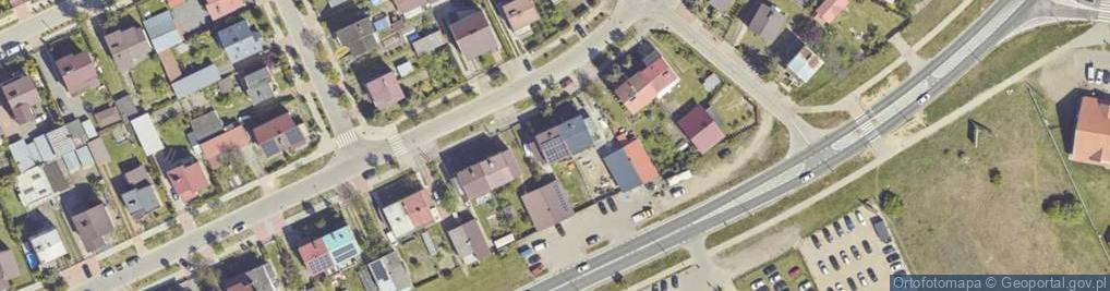 Zdjęcie satelitarne Ośrodek Szkolenia Kierowców